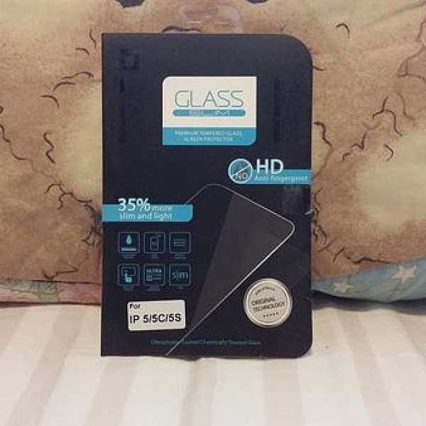 Glass Slim Apple iphone 5s 0.3MM 9H硬度 鋼化玻璃膜 防刮花 防爆 玻璃貼 包郵