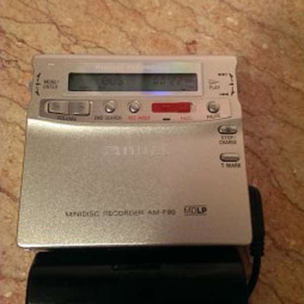 95%新100%work Aiwa MD recorder player AM-F90= Sony Mz-R900 有MDLP