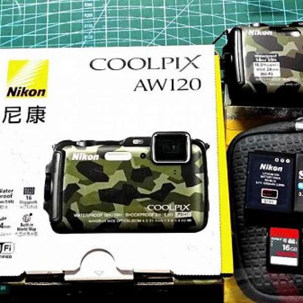 Nikon Coolpix AW120 四防相機