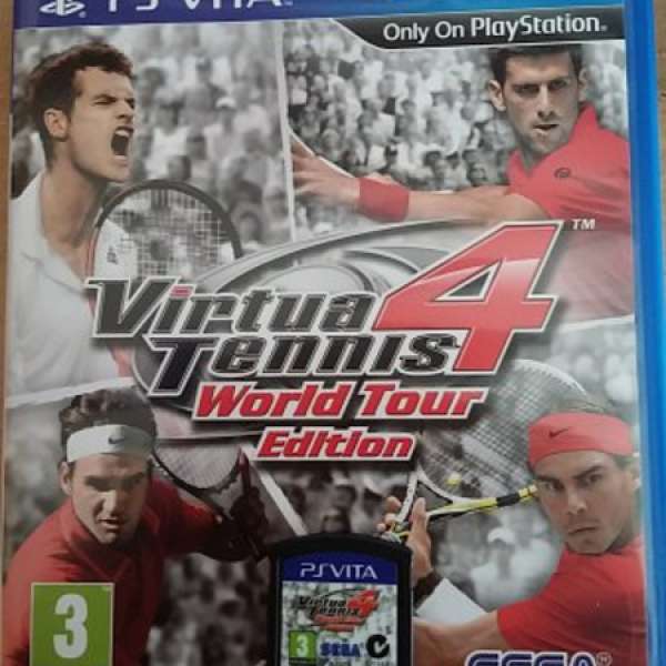 放PSV遊戲 VIRTUA TENNIS 4 英文版