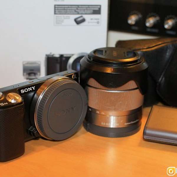 Sony NEX 5N 黑色 body + SEL 18-55 kit