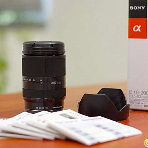 99% New Sony SEL 18-200mm F3.5-6.3 OSS LE