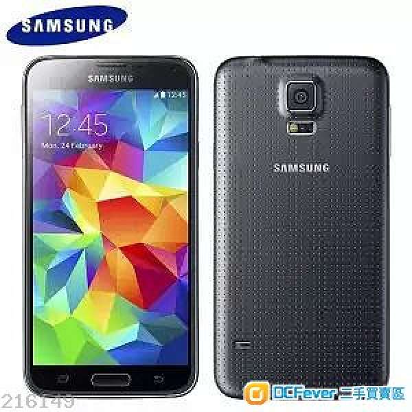 Samsung Galaxy S5 LTE 4G Black 黑色 全新香港行貨 未開 有單有保