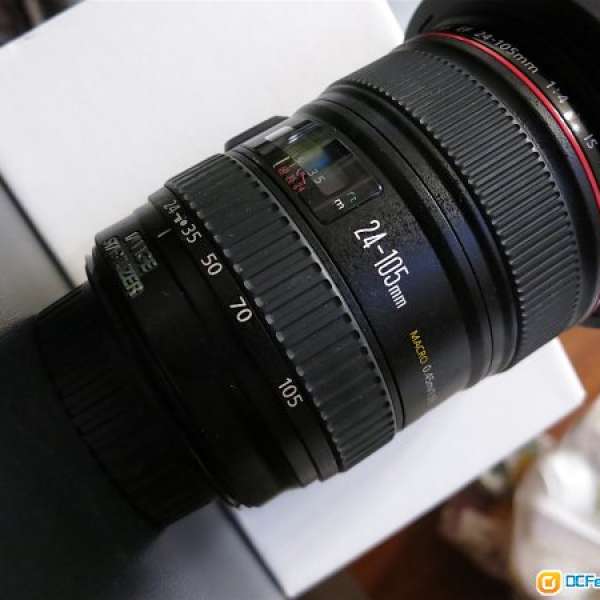 EF 24-105mm f/4L IS USM ( 白盒 ) ( 有保 ) 可用17-40交換