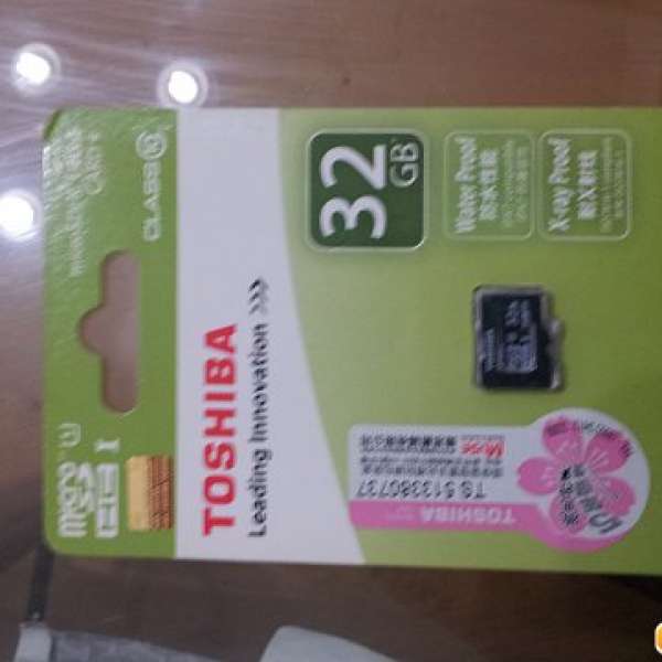 100% new 32G Toshiba class 10 micro sd card