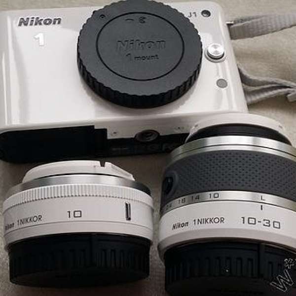 99%新 NIKON J1 白色 相機
