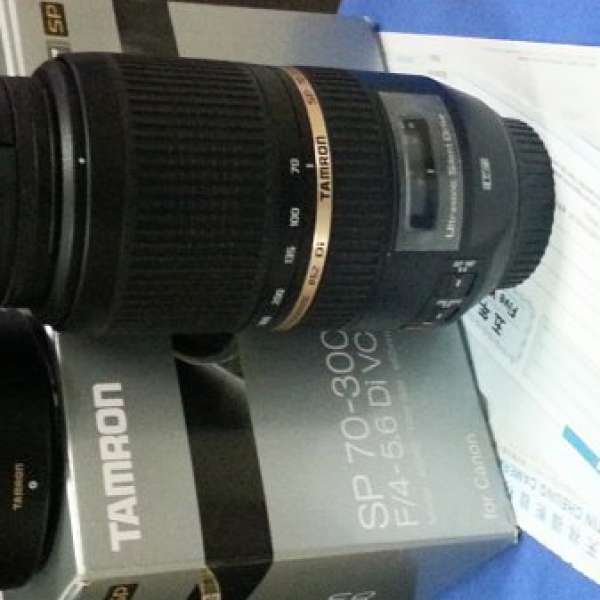 Tamron SP 70-300mm f/4-5.6 Di VC USD for Canon (A005) 有保養行貨