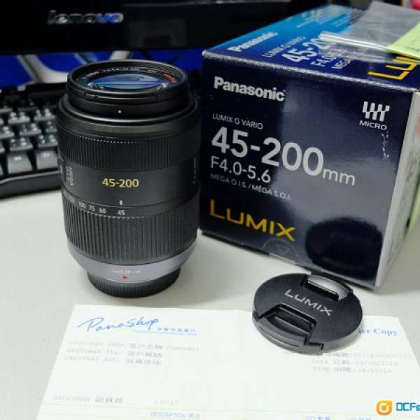 Panasonic LUMIX G VARIO 45-200mm - 100% 全新 行貨