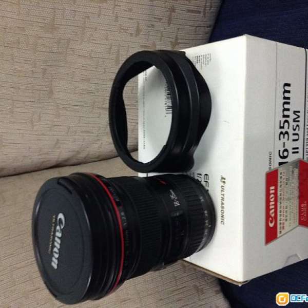 Canon 16-35mm f/2.8 L mark ll,