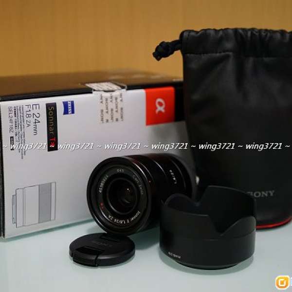 Sony Zeiss E 24mm F1.8 ZA Lens  SEL24F18Z