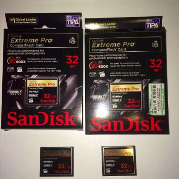 Sandisk Extreme Pro 32GB Compact Flash CF