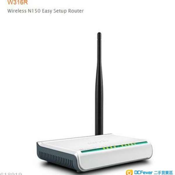 Tenda W316N 150M wirelss N router , 有保養