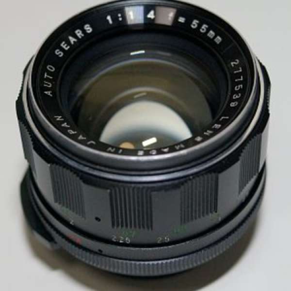 Sears 55 mm F1.4 Ricoh M42 Mount Canon Pentax Sony A7 A7r m43 NEX