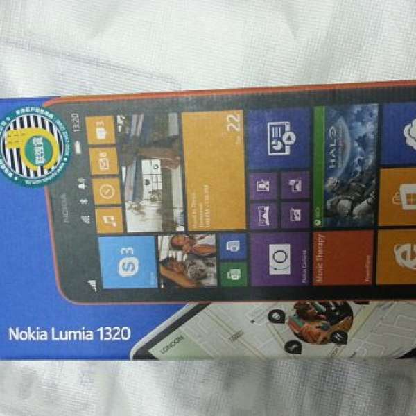 95% new Nokia Lumia 1320 6" mon White