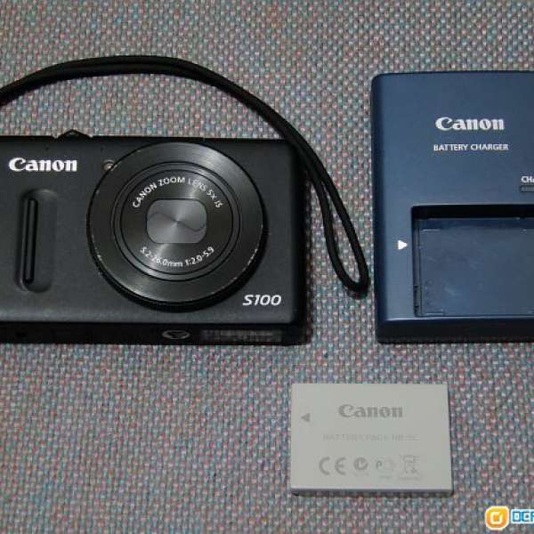 Canon PowerShot S100 黑色數碼相機