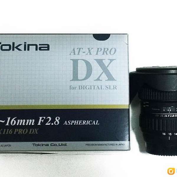 Tokina AT-X 11-16mm F2.8 PRO DX Wide Angle Lens for Nikon