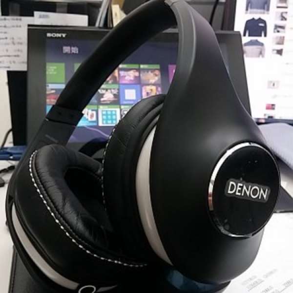 Denon D600 封閉式耳筒 95%新 (D7100 次一級靚聲耳筒)