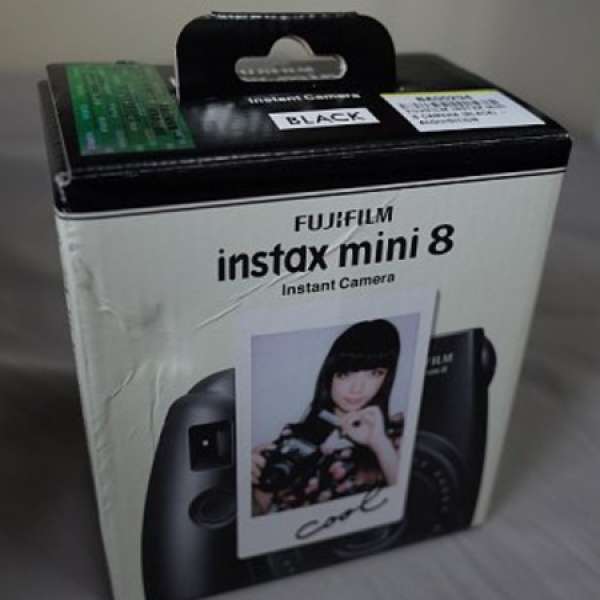 [全新] 富士 Fujifilm Instant mini 8 即影即有相機 (黑色)