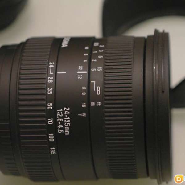 Sigma 24-135 2.8-4.5 Canon full frame lens