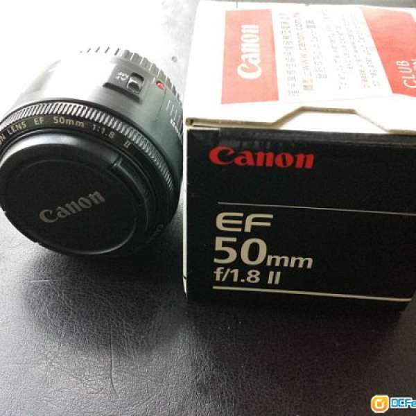 Canon 50mm F1.8 II
