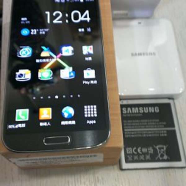 GALAXY S4 GT-I9505 LTE 灰黑色連外置充電套裝$2300