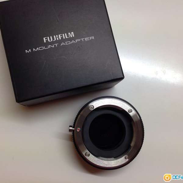 99%新Fujifilm M mount adapter (L/M-FX) Fuji X-E2, X-pro 1, X-T1