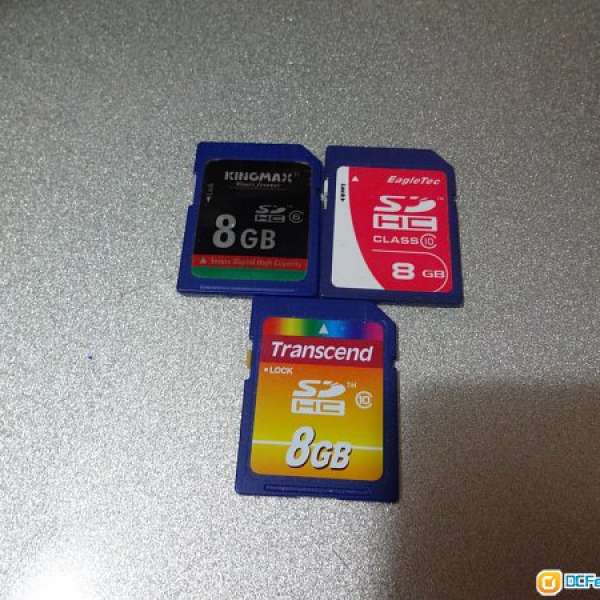 SD Card 3張