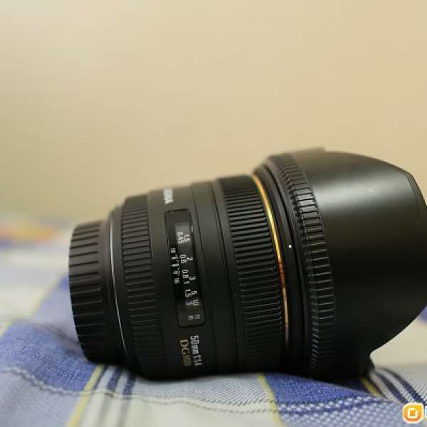 Sigma 50 F1.4 HSM For Canon