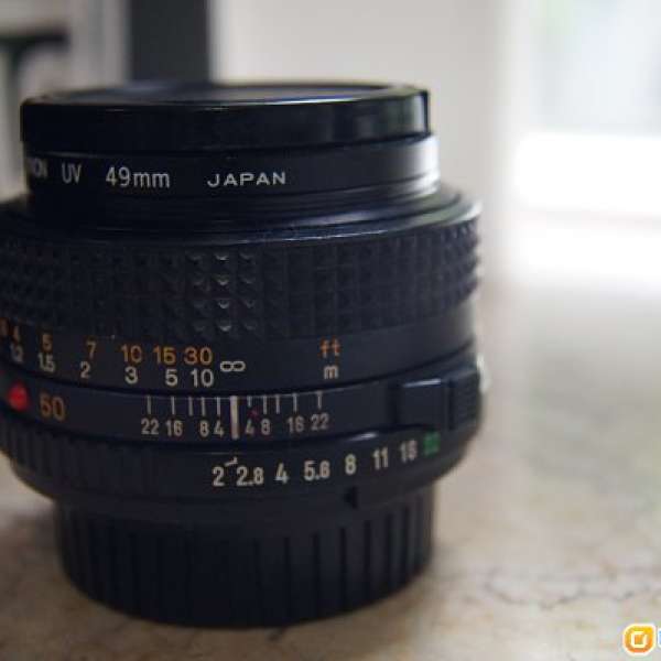 Minolta MD 50mm F2 FF 手動鏡 A7/A7R NEX Fuji NX Q Nikon 1 EOS M
