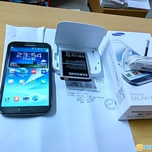 Samsung Note2 LTE N7105 灰色行貨95%新