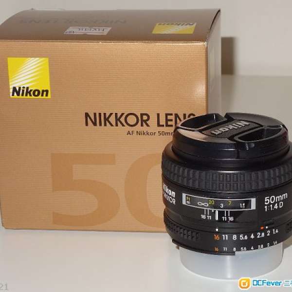 Nikon 50 F1.4D (95% 新)