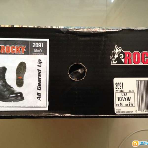Rocky Side Zipper Paraboot Duty Boot 2091...100% brand new!!