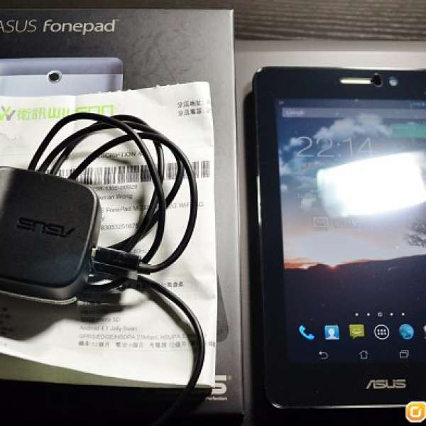 95% NEW 灰色 Asus FonePad 7 me371 32GB 行貨 3G 可打電話