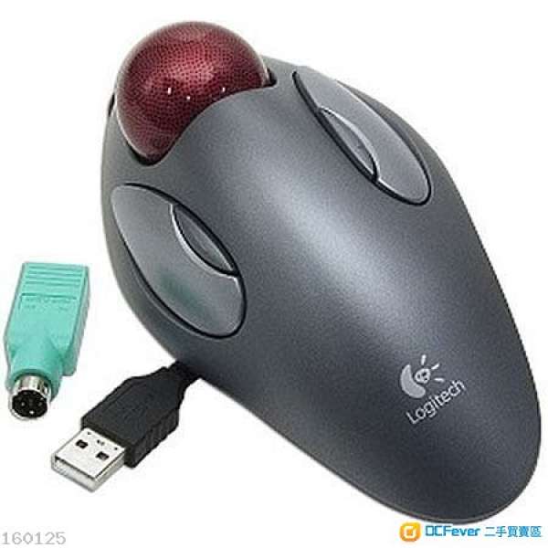 Logitech Trackball Marble Mouse T-BC21