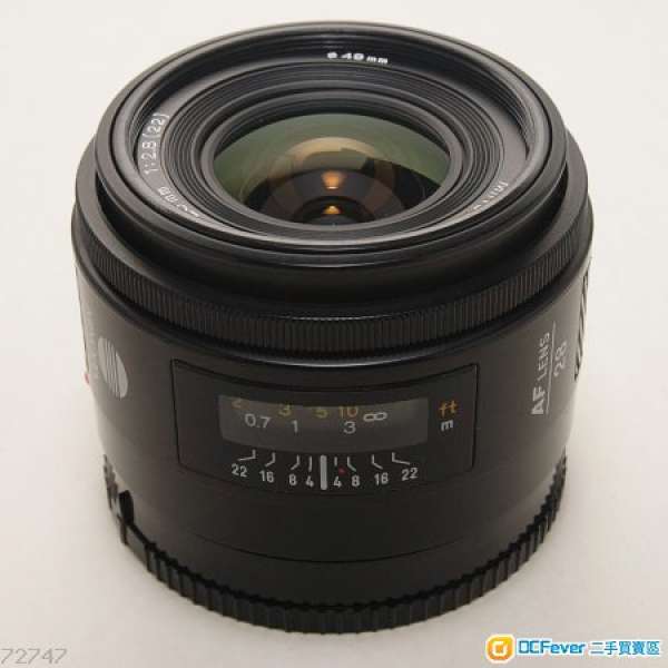 90新 Minolta AF 28mm f/2.8 Sony A-Mount