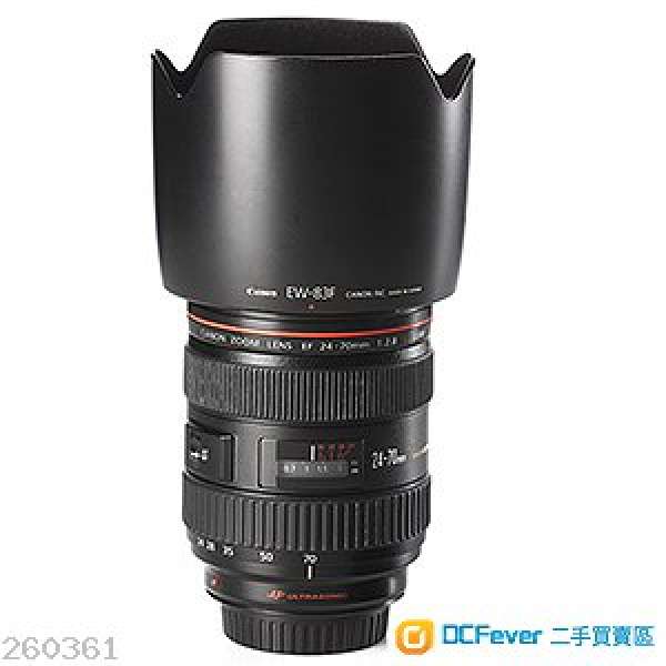 Canon EF 24-70mm f2.8L USM  85% New