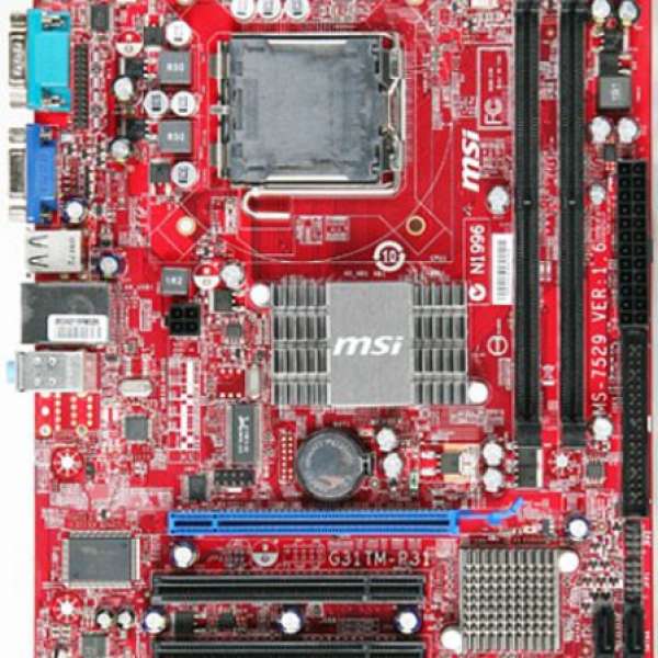 INTEL E6500 , MSI G31TM-P21 , HYNIX DDR2 667 1G  [X2]