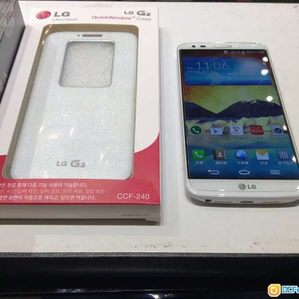 Lg g2 韓版F320s 白色 95%新有盒