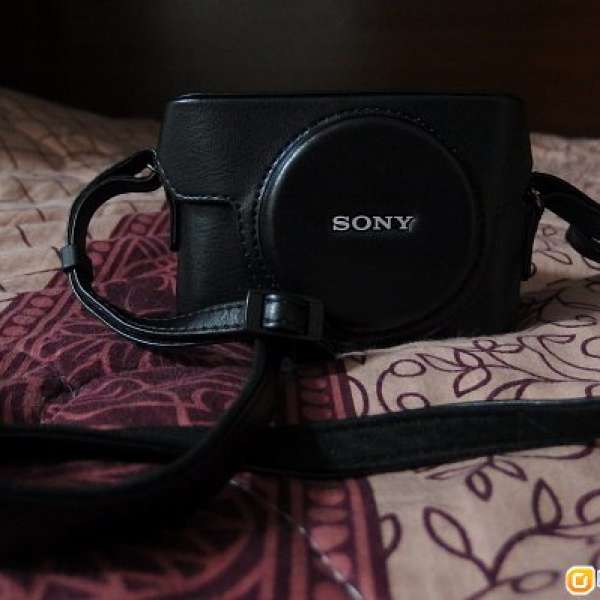 80%新 Sony RX100 原裝皮套 LCJ-RXA(Black)
