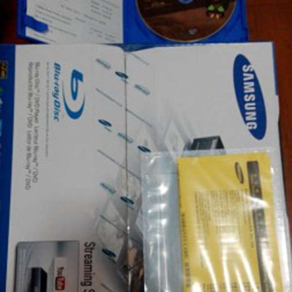 Samsung bd f5100 藍光機+ blue ray disk