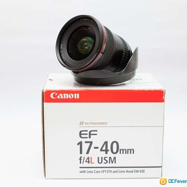 90% New Canon EF 17-40mm f/4.0L USM (5D/6D/1D)