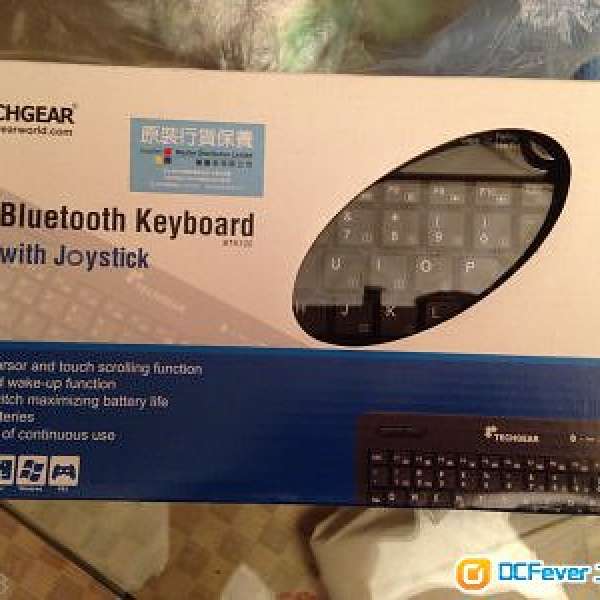Techgear Bluetooth Keyboard with Joystick