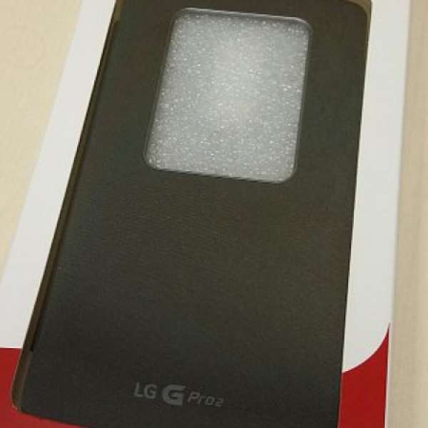 LG G Pro 2 原廠 Quick Window Case (黑色)