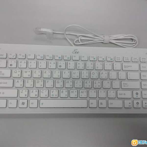 Asus 白色 EeePC USB Keyboad w/手寫筆 & Ext. USB Port 100% Work