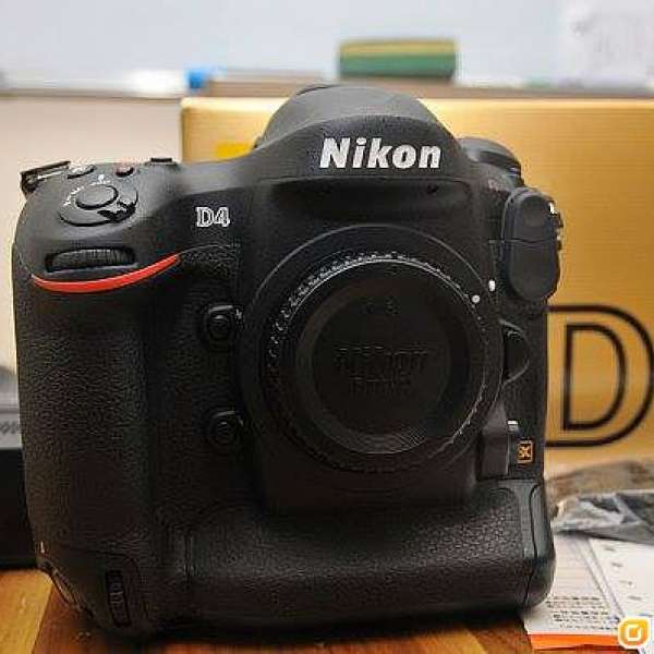 Nikon D4 新凈 有保養 行貨 $31800
