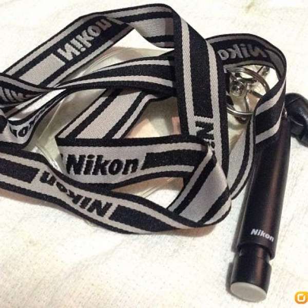 全新 Nikon 証件頸帶 + 原子筆
