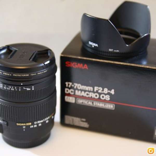 Sigma 17-70mm f/2.8-4 OS Macro OS (Canon mount)