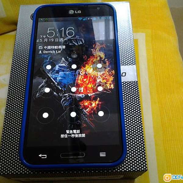 98%新LG OPTIMUS G PRO E988 黑色fullset冇花新淨