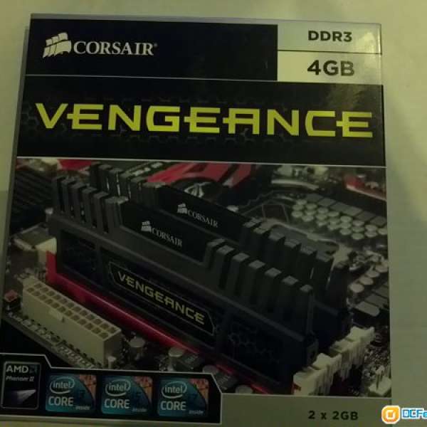 100% new Corsair Vengeance DDR3 1600 2x 2GB