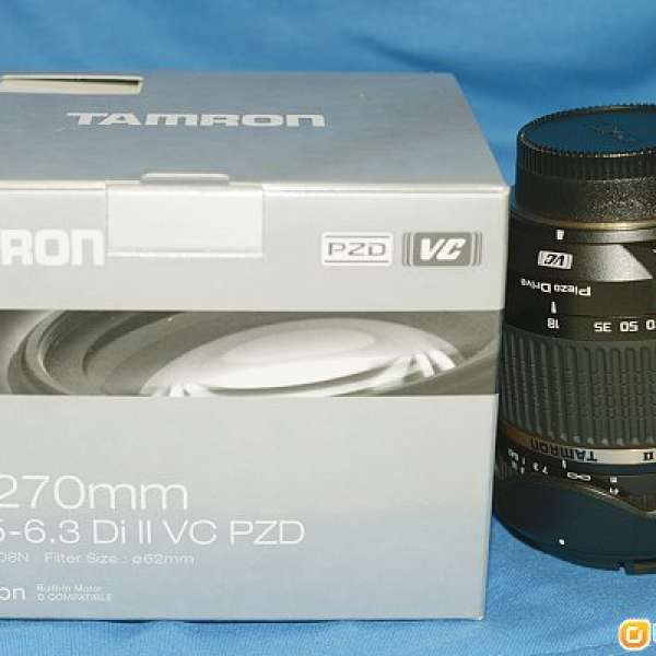 Tamron 18-270mm F/3.5-6.3 Di II VC PZD (Nikon Mount)